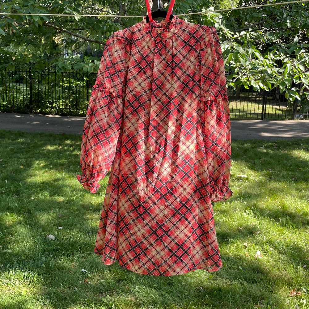Tommy Hilfiger Plaid Dress NWT